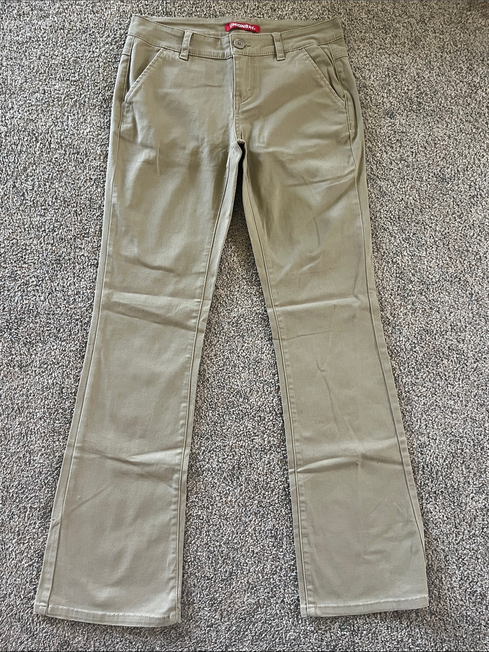 UNIONBAY Women’s Khaki Wide Leg Pants